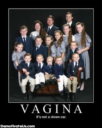 vagina-clown-car-demotivational-poster